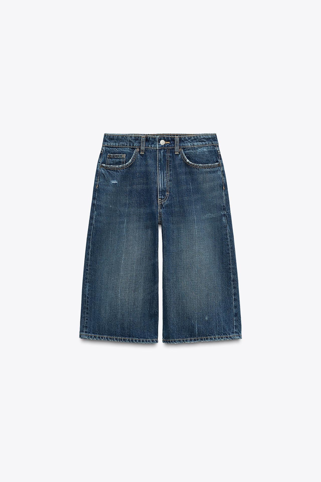 SHORT EN JEAN JORTS TRF TAILLE NORMALE