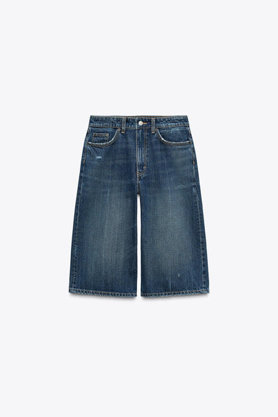 SHORT EN JEAN JORTS TRF TAILLE NORMALE