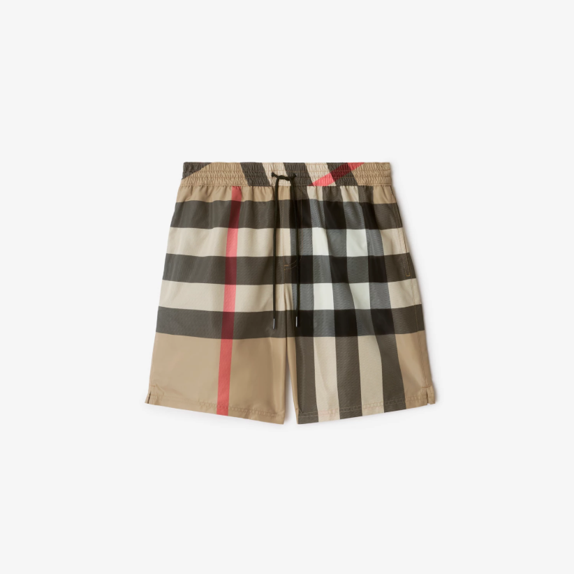 Short Burberry Check  'Archive Beige'