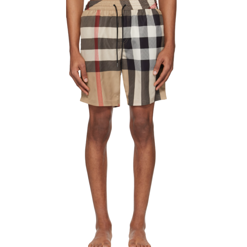 Short Burberry Check  'Archive Beige'