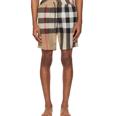 Short Burberry Check  'Archive Beige'