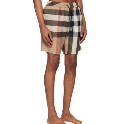Short Burberry Check  'Archive Beige'