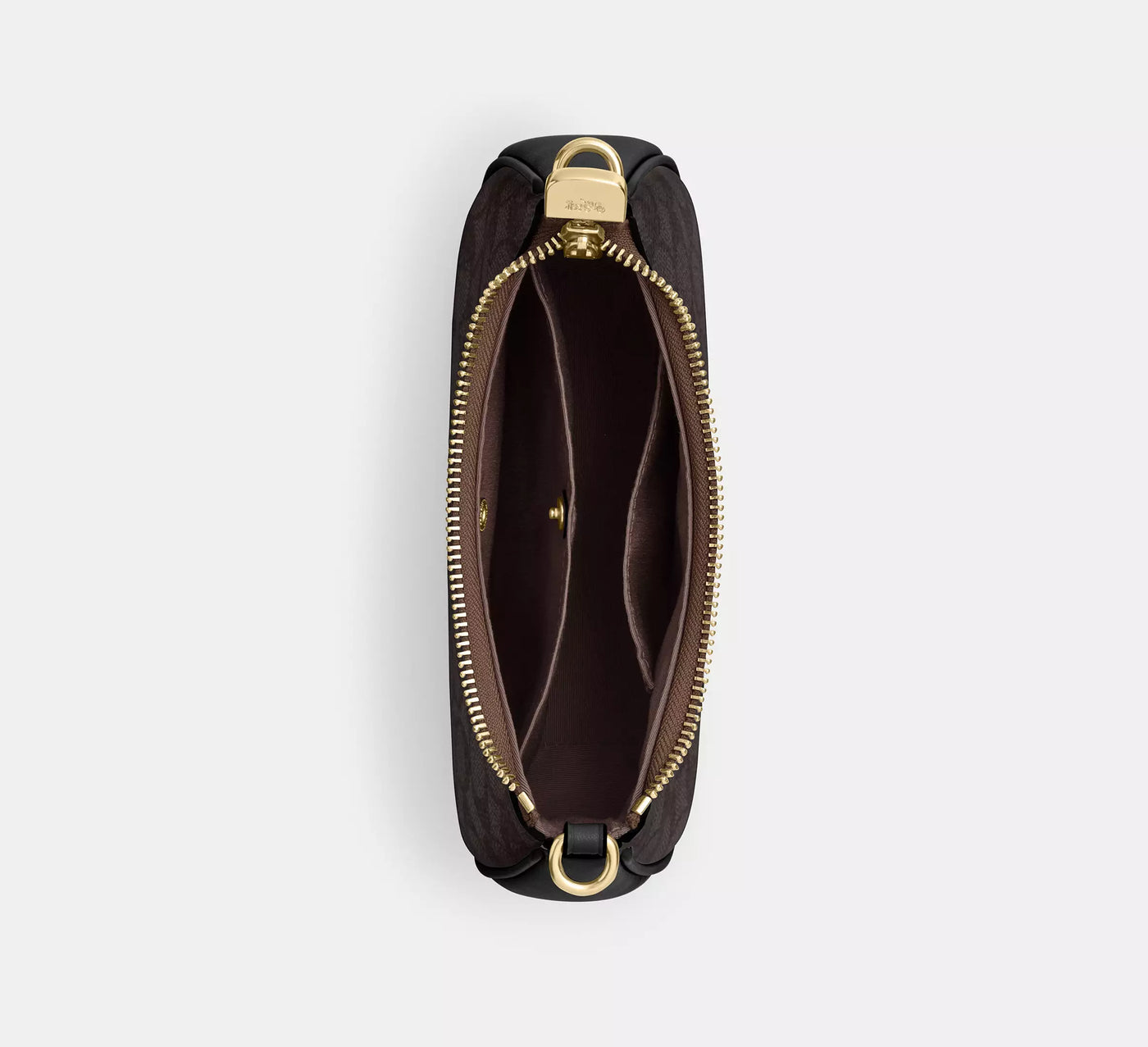 Mini sac bandoulière Teri Toile Noir Coach