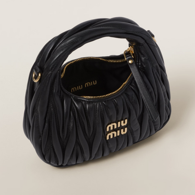 Mini sac Hobo MiuMiu Noir