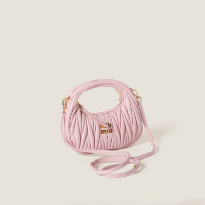 Mini sac Hobo MiuMiu Rose