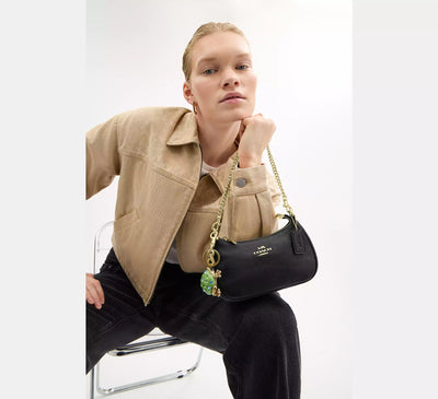 Mini sac bandoulière Teri Noir Coach