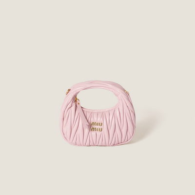 Mini sac Hobo MiuMiu Rose
